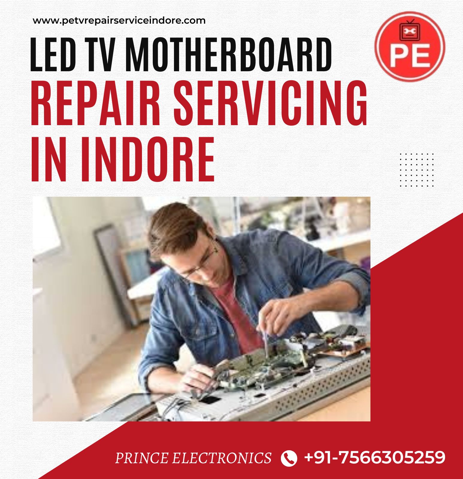 TV Motherboard Repair Services in Indore